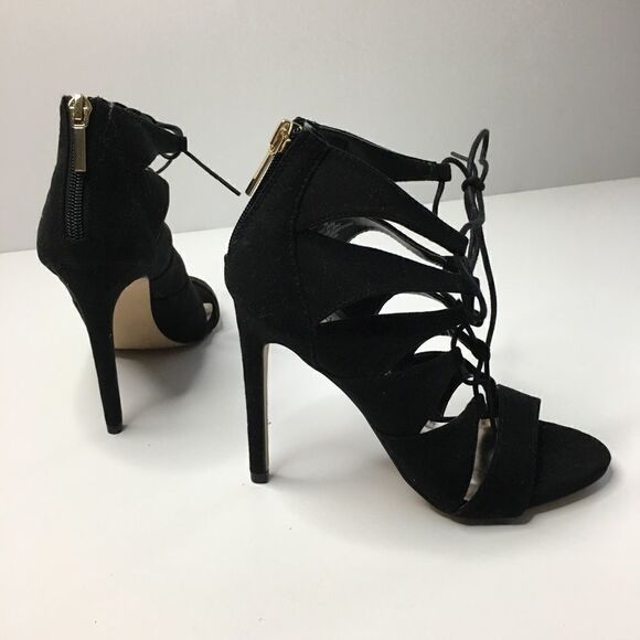 Madden Girl Sz 6 Raceyyy black stiletto heel - Picture 4 of 8